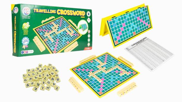 bkdt marketing travelling crossword english word puzzle game kids vocabulary builder strategy war board