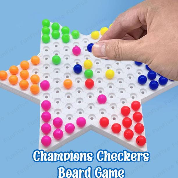 SARASI Chinese Checker A Game Of Intelligence, Matching Puzzles Board Game, Strategy & War Board Game