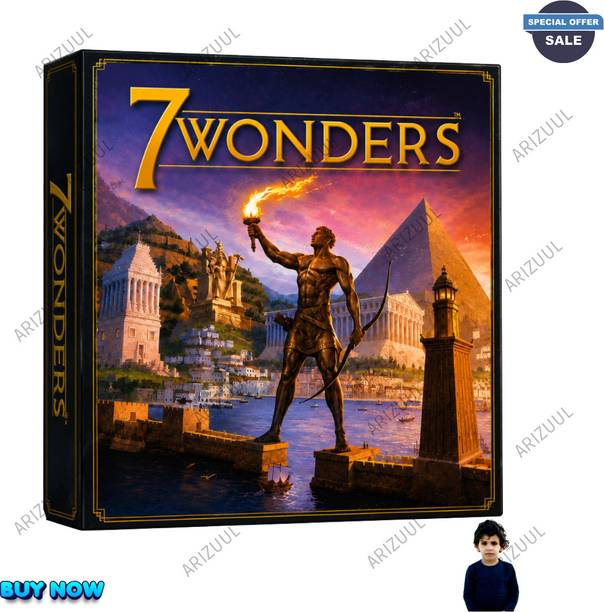 Arizuul New Board Game Best For Fun 7 Wonders & Fun Game Board Game Party & Fun Board Game