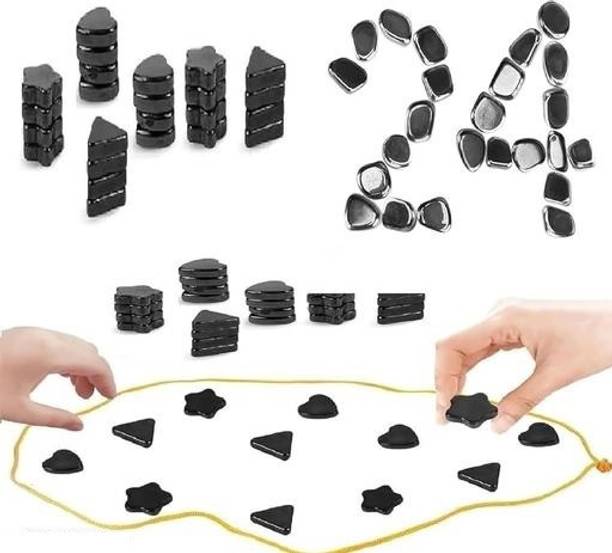 CrazyBuy Magnetic Cluster Stem, Magnetic Board Game For Kids & Adults Board Game Accessories