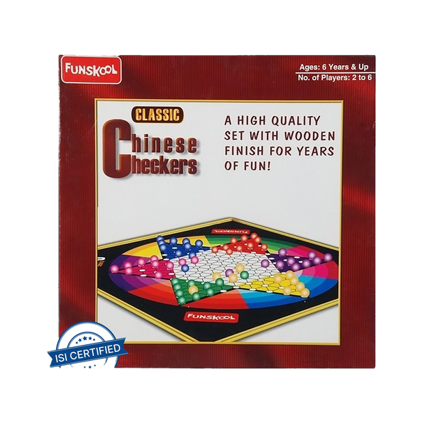 FUNSKOOL Classic Chinese Checkers Party & Fun Board Game