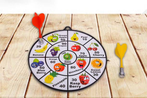 HASHFLOW Magnetic Dart Board Game – Classic Dartboard Set Dart Board Game