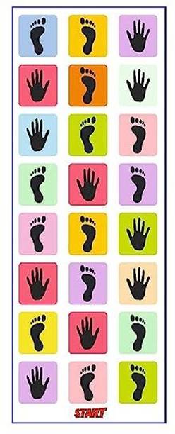 Aganta Hopscotch Jumbo Play mat for Kids n Adults Family Game Fun Game Educational Party & Fun Board Game