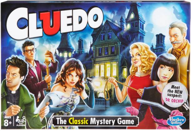 HASBRO GAMING Cluedo the Classic Detective Board Game for Ages 7 and Up for 3-6 Players Educational Board Games Board Game