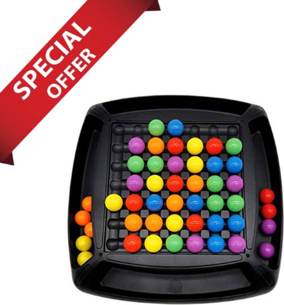Fraimingo Rainbow Ball Family Entertainment Challenge 48 Balls Board Game Educational Board Games