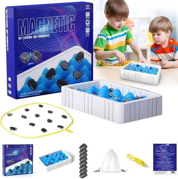 Levin Magnetic Chess Game, Fun Table Top Magnet Game, Magnet Board Game, Strategy Game Educational Board Games
