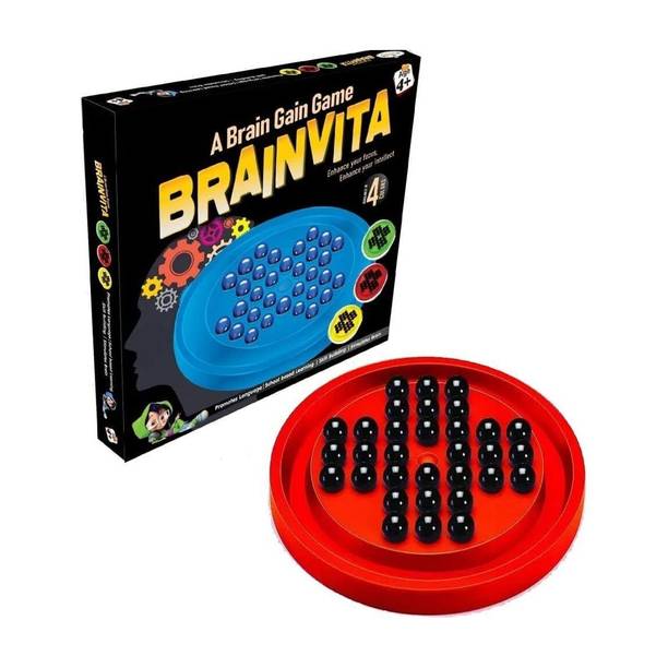 T Essentials Brainvita Game | Skill Building & Strategy Game Board Game | Age 4+ Party & Fun Board Game