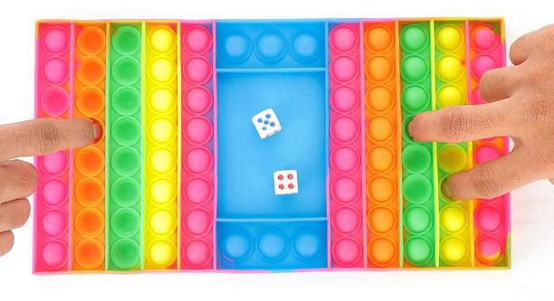 Aditi Toys Glow in The Dark Pop it Toys for Parent Child Stress Anxiety Relief Toy for Kids Party & Fun Board Game