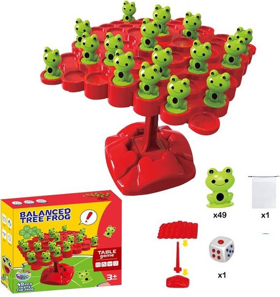 Dorytoys frog balance game, balance calculator toy, balance tree toy game-18 Strategy & War Board Game