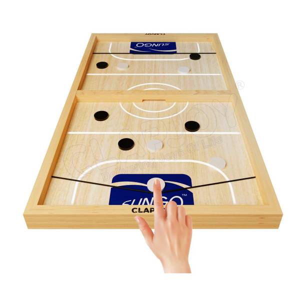 Clapjoy 2 in 1 Sling Puck , Fastest Finger First Party & Fun Board Game