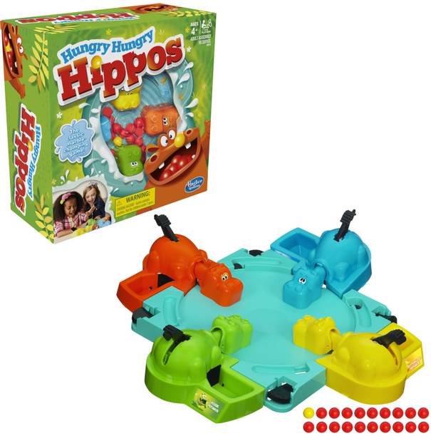 हस्ब्रो गेमिंग Hungry Hippos बोर्ड गेम