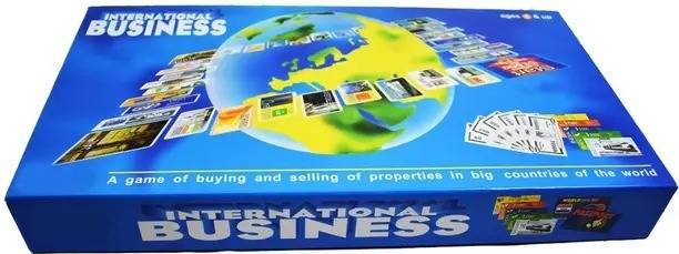 ANAYA MART International Business Game with Folding Board Game Set for Kids and Adults. Board Game Accessories