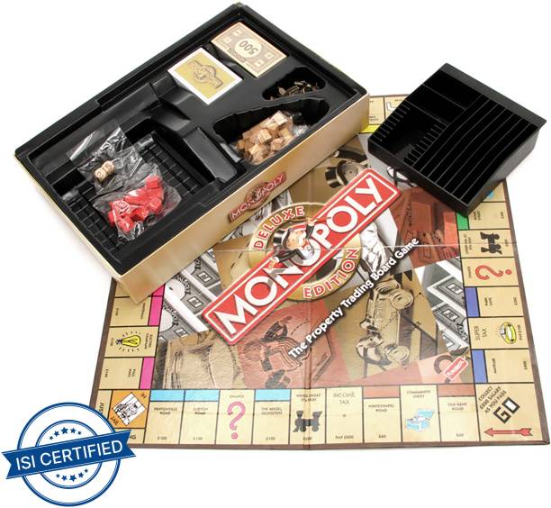 FUNSKOOL Monopoly - Deluxe Edition Party & Fun Games Board Game
