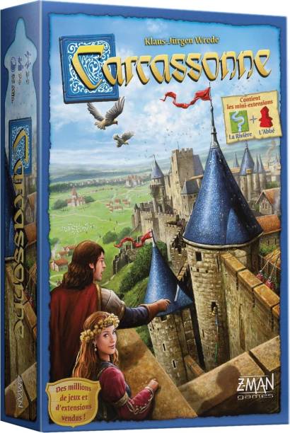 WECAN FASHION Ultimate Carcassonne Deluxe Hot Selling Flipkart Recommended For Kid Adult Strategy & War Games Board Game