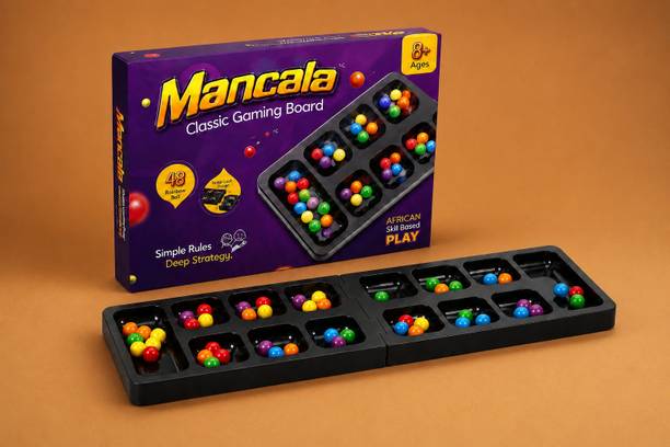 Plasticnest Travel Mancala Board Game Educational Board Games
