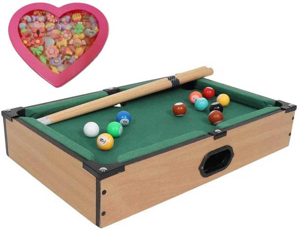 Premio Coppex Snooker Table – Billiard Pool Game + [Free Kids Rings] Strategy & War Board Game