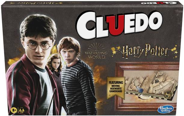 HASBRO GAMING Clue: Harry Potter Edition Board Game for Kids, Teens, Adults, 8+ Party & Fun Board Game