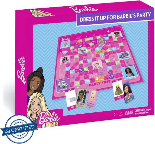 BARBIE Dress it Up for Party Party & Fun Games Board Game
