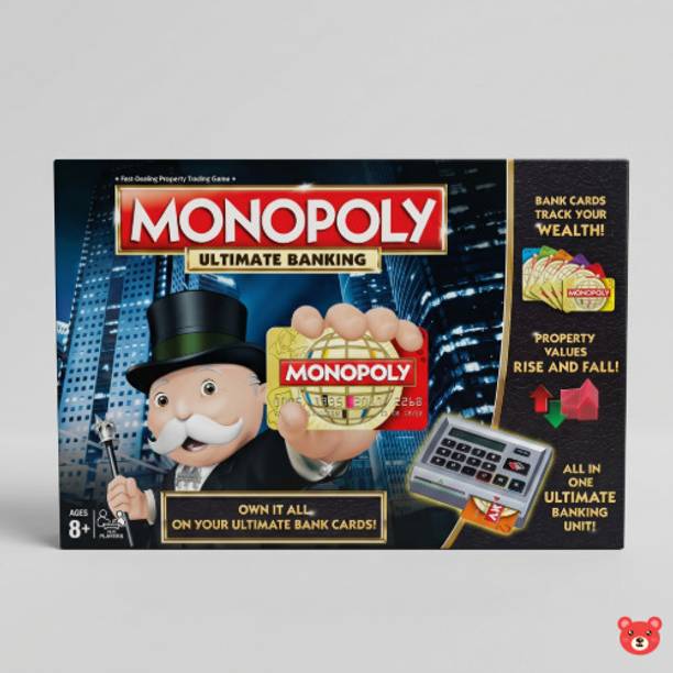 ToyBlixindia Monopoly Ultimate Banking Edition Board Game Party & Fun Board Game
