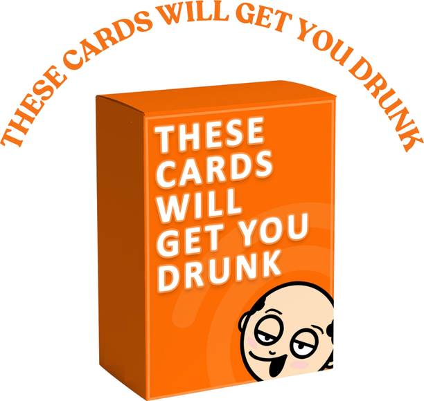 Zuuluzrs These Cards Will Get You Drunk Card Game - Ages-21+, Players 2-8 Board Game