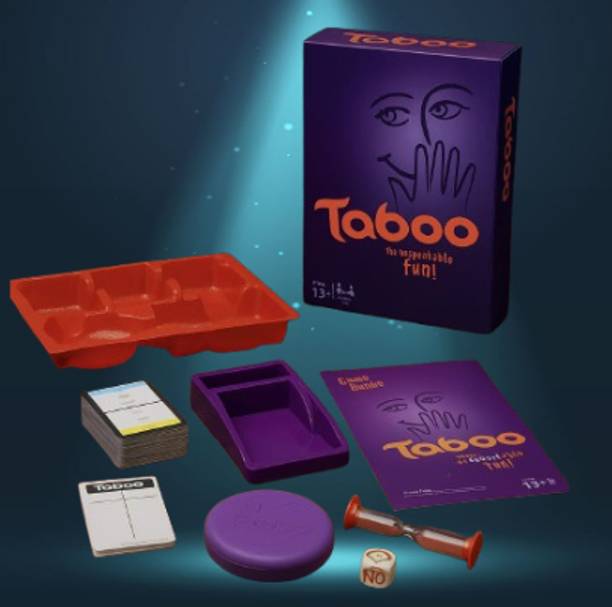 GKNEX Taboo – Exciting Family & Friends Word Game with 504 Cards Party & Fun Board Game