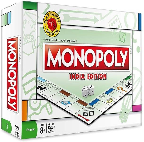 OREE Monopoly India Edition Board Game for Families and Kids Money & Assets Board Game