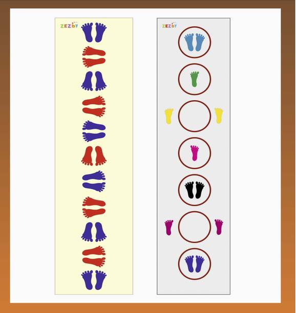 zezby Hopscotch Jumbo Play Mat, Game for Kids, Adults, Indoor-Outdoor Fun Game Party & Fun Board Game