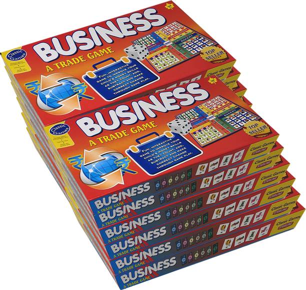 Sterling BUSINESS (Pack of 12) Money & Assets Board Game