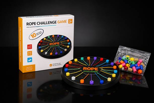 Plasticnest Rope Challenge Kindergarten Learning Toy Educational Board Games