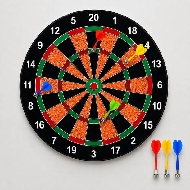 Meeraindustries DART BOARD 40.5 (BLUE) -01 Dart Board Game