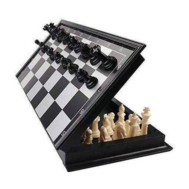 Chocozone Foldable Magnetic Chess Game for Adults Board Games for Kids (10 inch) Educational Board Games