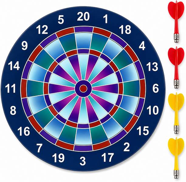 Meeraindustries DART BOARD 40.5 (BLUE) MI -01 Dart Board Game