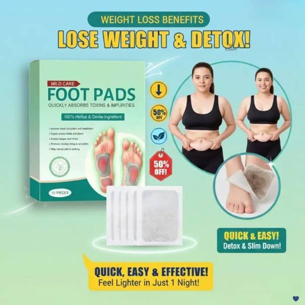 Oilanic Foot Pads Weight Loss | Ginger Foot Detox Pads For Night Routine Plaster & Patch