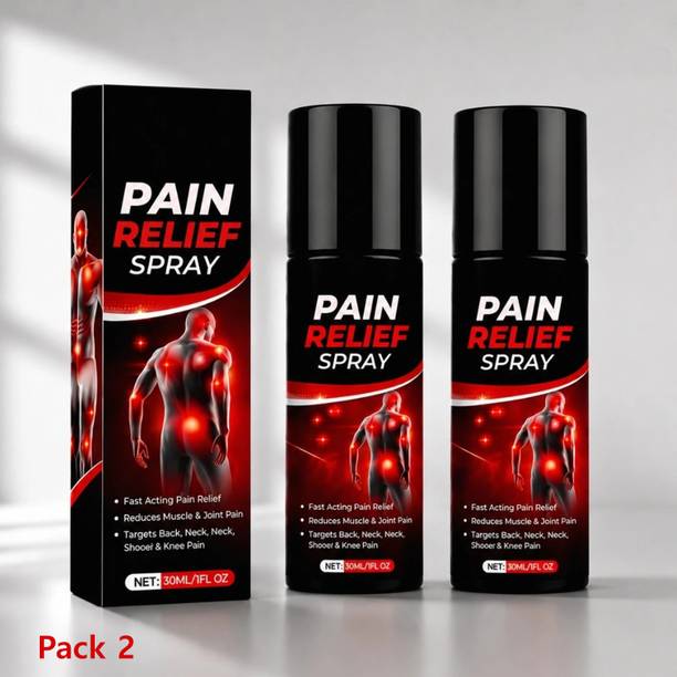 vvqvv Fast Acting Pain Relief Spray for Muscle, Joint, Shoulder & Back Care Spray