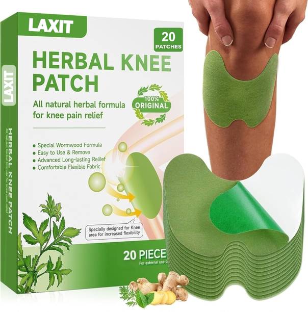 Laxit Pain Relief 100% Herbal Patches Sticker Knee Body Joint Pain Ayurvedic Patch Plaster & Patch