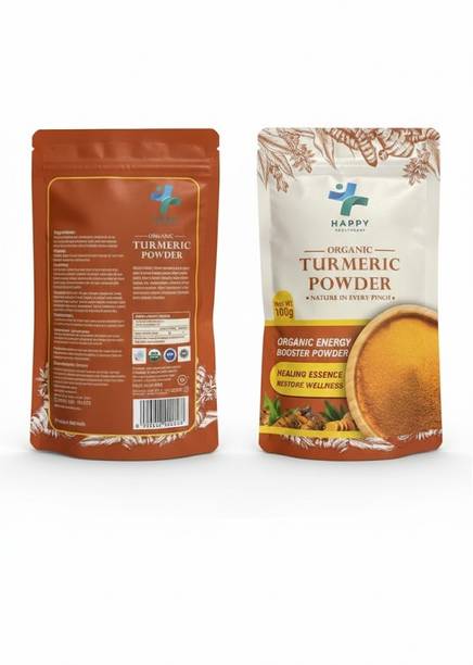 HARBORZA Organic Turmeric Powder Nature In Every Pinch Organic Energy Boost Level Powder Powder