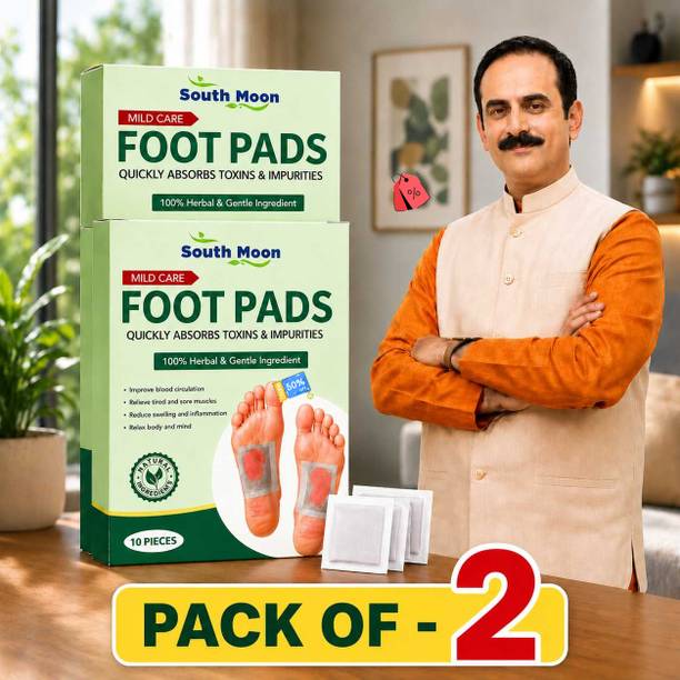 FLORIMYST South Moon Detox Foot Pad Wormwood Body Detoxing Patch Natural Plaster & Patch