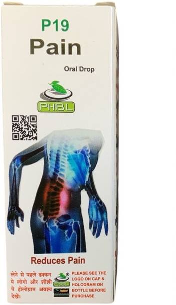 Homopathic PHBL P19 Pain Drops For Reduces pain Liquid
