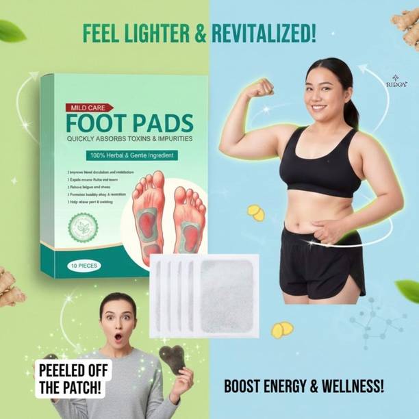 Ridoy Foot Pads | Foot Pads Weight Loss | Body Detox & Fat Breakdown For Daily Wellnes Plaster & Patch