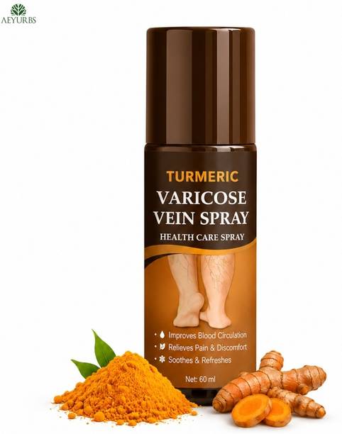 AEYURBS Turmeric Varicose Veins Spray Cooling Spray for Swelling Spray