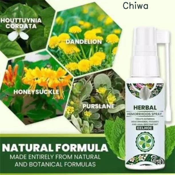 CHIWA Whispering Leaves: Herbal Hemorrhoids Spray Liquid