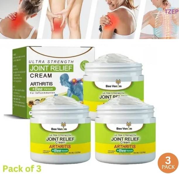 TZEP Bee Venom Pain Relief Cream Improves Daily Bone Flexibility Cream
