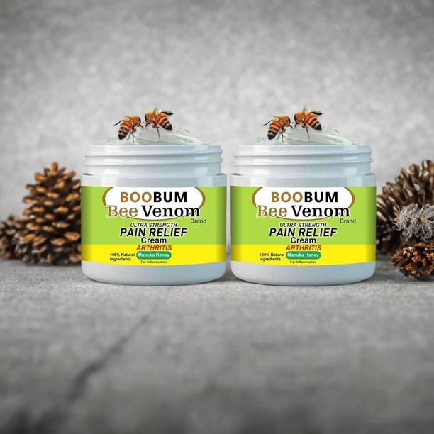 BooBum BeeVenom Active Relief Gel for Tendon, Joint & Muscle Wellness Cream