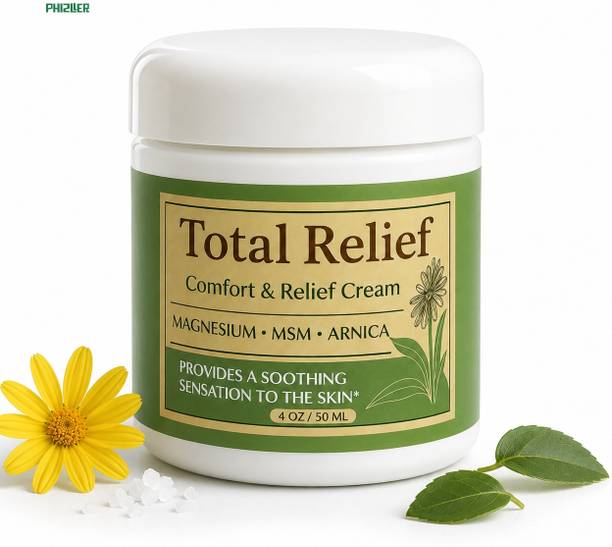 PHIZLLER Total Relief Magnesium Cream Leg Comfort for Everyday Comfort Relief Cream
