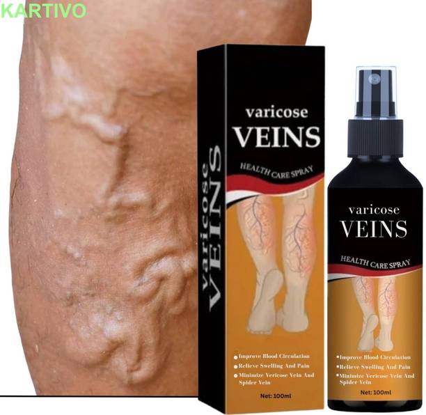 KARTIVO Ayurvedic Veins Cooling Spray – Natural Relaxation Liquid