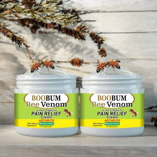 BooBum BeeVenom Recovery Boost Gel for Sports Injuries, Bone Stress & Inflammation Cream