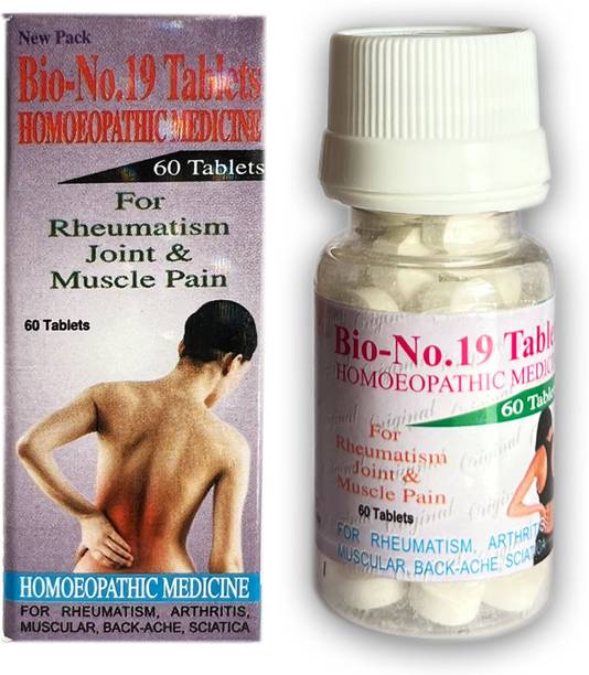 JRA Cure BIO-No-19 Homeopathic Tablet pack of 1 Tablets