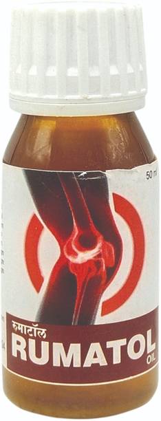 UJWALA AYURVEDASHRAM Rumatol oil Relief from joint,knee,back&muscle Pain,Bone& wellness Liquid
