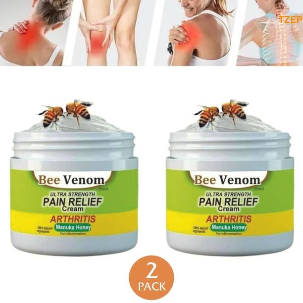 TZEP Bee Venom Pain Relief Cream Relieves Sore Muscles Naturally Cream