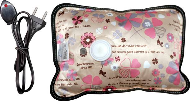 Healief Heating Pad Gel Full Body Pain Reliever Electric 1 L Hot Water Bag (Multicolor) Gel